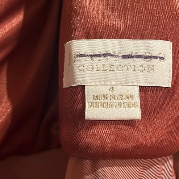 BHLDN Jenny Yoo Ryland V-Neck Long-Sleeve Open-Back Stretch Velvet Gown NWT - Picture 11 of 17